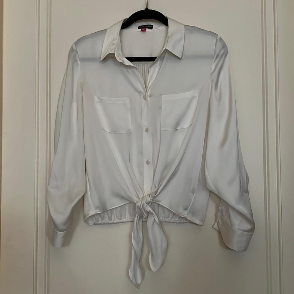 Vince Camuto silk dress top